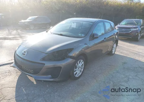 2013 Mazda Mazda3 I Touring from USA, damaged, VIN JM1BL1LP6D1810232